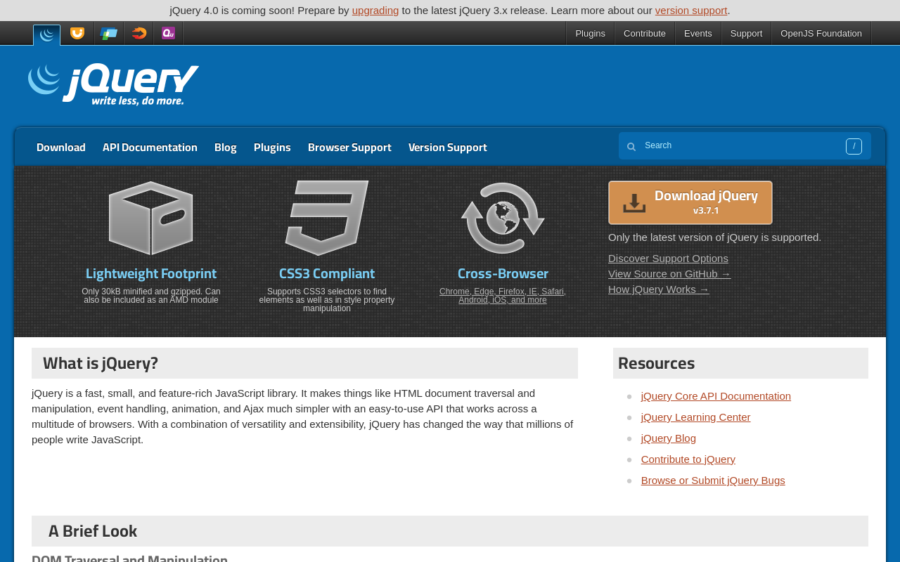 jQuery: A biblioteca JavaScript para escrever menos e fazer mais